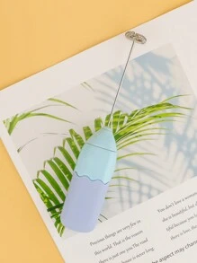 AOYI 1pc AA Battery Powered Handheld Portable Mini Coffee Milk Frother Mixer Whisk With Hanging Strap - Multicolor - View 12