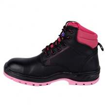 Women Work & Safety Shoes - Black - View 4