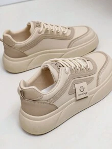 New Fashion Versatile Casual Sneakers, Personality Cute Lightweight Non-Slip Running Hiking Sports Shoes, Elegant Glamorous College Fresh Wind Sport Version Popular Women Shoes Simple Generous Casual Sports Shoes, Glamorous Retro Resort Style Retro Wind Elegant Cute Fashion Sports Shoes, Non-Slip Bottom Lightweight Comfortable Soft Bottom Casual Sports Women Shoes
