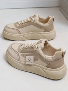 New Fashion Versatile Casual Sneakers, Personality Cute Lightweight Non-Slip Running Hiking Sports Shoes, Elegant Glamorous College Fresh Wind Sport Version Popular Women Shoes Simple Generous Casual Sports Shoes, Glamorous Retro Resort Style Retro Wind Elegant Cute Fashion Sports Shoes, Non-Slip Bottom Lightweight Comfortable Soft Bottom Casual Sports Women Shoes