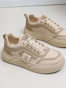New Fashion Versatile Casual Sneakers, Personality Cute Lightweight Non-Slip Running Hiking Sports Shoes, Elegant Glamorous College Fresh Wind Sport Version Popular Women Shoes Simple Generous Casual Sports Shoes, Glamorous Retro Resort Style Retro Wind Elegant Cute Fashion Sports Shoes, Non-Slip Bottom Lightweight Comfortable Soft Bottom Casual Sports Women Shoes