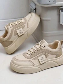 New Fashion Versatile Casual Sneakers, Personality Cute Lightweight Non-Slip Running Hiking Sports Shoes, Elegant Glamorous College Fresh Wind Sport Version Popular Women Shoes Simple Generous Casual Sports Shoes, Glamorous Retro Resort Style Retro Wind Elegant Cute Fashion Sports Shoes, Non-Slip Bottom Lightweight Comfortable Soft Bottom Casual Sports Women Shoes