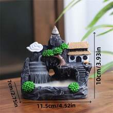 20入組/50入組/100入組混合天然倒流塔香煙線香錐倒流塔倒流檀香子家用空氣淨化器混合倒流錐，香膏，室內艾草香薰煙線香，除臭廁所浴室香薰，完美的冥想，瑜伽和放松，創意禮物，節日裝飾，生日用品，派對裝飾 - 混色 1包 100pcs - 查看 20