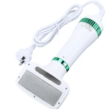 Secador De Pelo Portátil Para Mascotas Cepillo 2 en 1 Para El Cuidado De Mascotas Soplador De Pelo Para Perros y Gatos Importadora Tim ChengLeody - Blanco - Ver 1