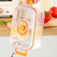 Electric Vacuum Preservation Box, Refrigerator  Sealed Fresh Keeping Plastic Container, Suitable For Microwave Heating - Multicolor - View 3