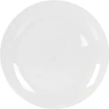 Tableware 12 Round Pieces Opal Whom Collection Includes 4 Dinner Plates (26 Cm), 4 Deep Plates (21 Cm) And 4 Dessert Plates (20 Cm) | Tableware With Mediterranean And Versatile Design, Ideal For Special Occasions - Multicolor - View 2