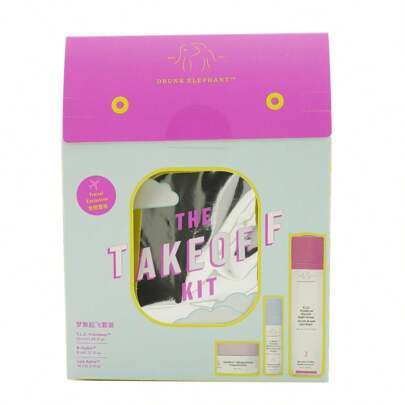 Drunk Elephant DrunkElephant The  Kit: T.L.C Framboos Night Serum 50ml+ B-Hydra Serum 8ml+ Lala Retro Whipped Cream 15ml - 3pcs