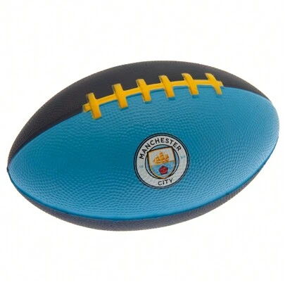 Mini Foam American Football (Navy Blue/Sky Blue)