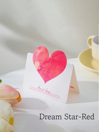 Universal Love Greeting Cards Mother's Day Small Cards Diy Birthday Wishes Graduation Message Cards,Party Cards,Mother's Day,Graduation Season 10pcs Pack1pc