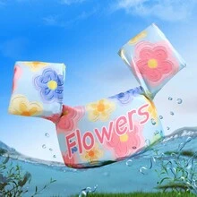 1件戶外游泳浮力背心，適用於游泳池或海灘的新手游泳者，適合體重在15-20公斤的人 - 彩色 - 查看 2