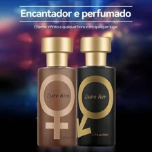 Perfume de feromônios para homens e mulheres para atrair o sexo oposto e estimular o desejo 50ml