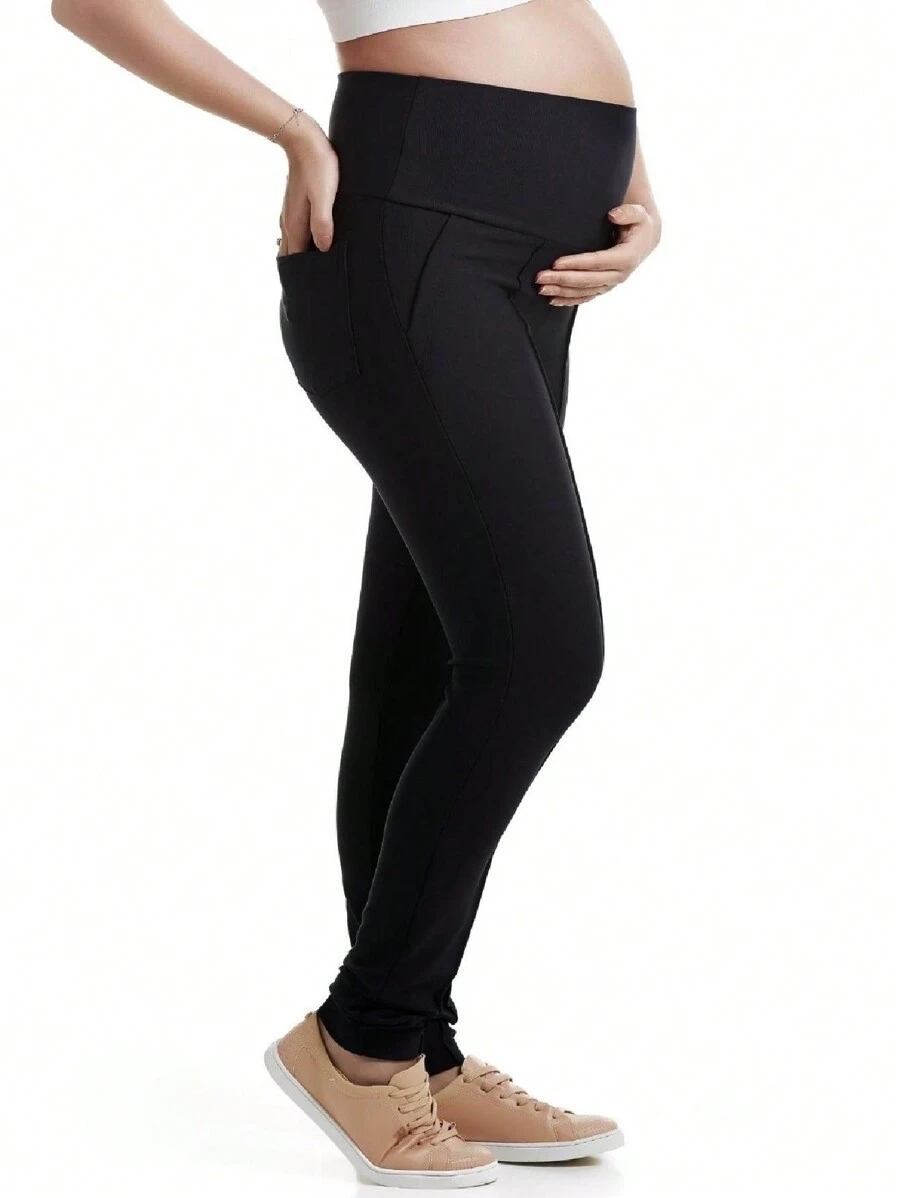 Maternity Leggings - màu đen - Xem 1