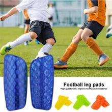 1 Pair Football Shin Guards, High-Strength Impact Resistance, Breathable Soccer Shin Pads Football Training Accessories, Lightweight, Thin, Breathable, Professional Leg Protectors, Football Calf Stand