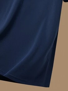 Men's Short Sleeve Ice Silk Polo Shirt, High-Quality Collared T-Shirt For Men, Summer