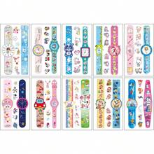 10pcs Random Cartoon Style Temporary Tattoos For Kids, Suitable For Both Boys And Girls, Ideal For Parties And Festivals, Unique Gift - Multicolor - View 4