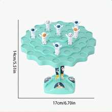 5pcs/Set Of Two Person Battle Balance Tree Balance Astronaut Puzzle Board Game Interactive Toys, Exercise Balance Ability, Enhance Thinking, Facilitate Portability, And More - Multicolor - View 5