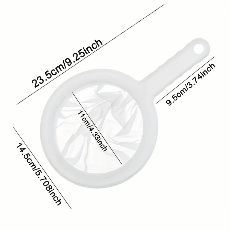 2pcs, Strainer, Mesh Strainers, 100 Mesh Strainers For Kitchen