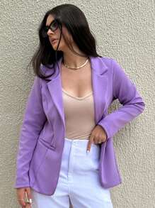 Women Coats - Lila Púrpura - Ver 5