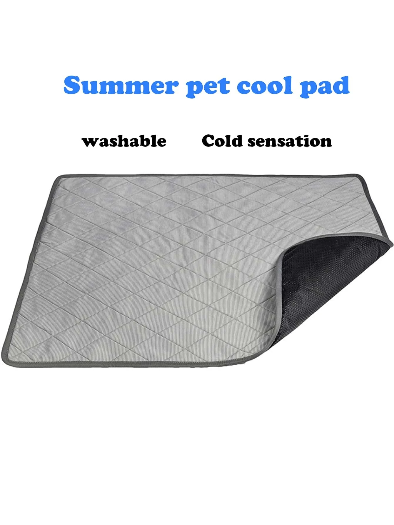 Produktbild von SEMINISMAR Kühlmatte Für Hunde 40x30cm - Selbstkühlende Matte Für Haustiere Im Sommer