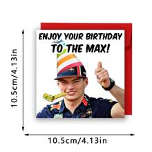 Tarjetas de cumpleaños de carreras, ideas de regalos de carreras, tarjetas divertidas para él y para ella, tarjetas de cumpleaños para hombres