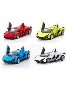 Metallic Lightning Car Model Toy For Kids, Home Play, Racing Car Toy Cars,Boys Toys,Car,Back To School