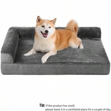 1pc Pet Bed Cushion, Removable & Washable For All Seasons, Suitable For Medium/Large Dogs Like Teddy & Golden Retriever, Waterproof, Pet Supplies For Sofa & Bed