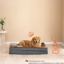 1pc Pet Bed Cushion, Removable & Washable For All Seasons, Suitable For Medium/Large Dogs Like Teddy & Golden Retriever, Waterproof, Pet Supplies For Sofa & Bed