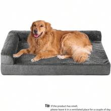 1pc Pet Bed Cushion, Removable & Washable For All Seasons, Suitable For Medium/Large Dogs Like Teddy & Golden Retriever, Waterproof, Pet Supplies For Sofa & Bed
