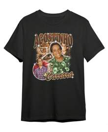 Men T-Shirts - 黑色 - 查看 3