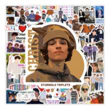 66pcs Cartoon Character Stickers I Cute Cartoon Kid's Reward & Teen's Party Supplies - Aesthetic Scrapbook Stickers Suitable For Water Bottles, Laptops, Suitcases - Waterproof Vinyl Decals - Perfect For, Christmas And Easter Gifts