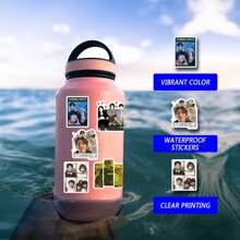 66pcs Cartoon Character Stickers I Cute Cartoon Kid's Reward & Teen's Party Supplies - Aesthetic Scrapbook Stickers Suitable For Water Bottles, Laptops, Suitcases - Waterproof Vinyl Decals - Perfect For, Christmas And Easter Gifts