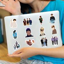 66pcs Cartoon Character Stickers I Cute Cartoon Kid's Reward & Teen's Party Supplies - Aesthetic Scrapbook Stickers Suitable For Water Bottles, Laptops, Suitcases - Waterproof Vinyl Decals - Perfect For, Christmas And Easter Gifts