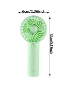 1pc Mini & Lovely Summer Handheld Fan With Usb Interface And Data Cable, Suitable For Outdoor, Indoor And Office, Powerful And Convenient For Travel, A Cool Gift For Date