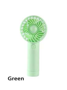 1pc Mini & Lovely Summer Handheld Fan With Usb Interface And Data Cable, Suitable For Outdoor, Indoor And Office, Powerful And Convenient For Travel, A Cool Gift For Date