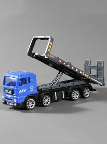 儿童男孩玩具工程车、救援拖车、迷你玩具车、玩具车、拖车、返校季 - 救援拖車 - 查看 3