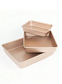 9/11/13-Inch Non-Stick Deep Cake Pan With Extra Height For Baking Chiffon Cake, Swiss Roll, Cookies, Bread, Biscuits, And More, Home Kitchen Bakeware For Baking Cakes - Rectangular Deep Cake Plate - View 8