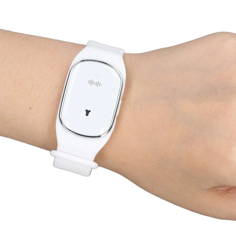 Electronic Ultrasonic Mosquito Repellent Silicone Wristband M1, Smart