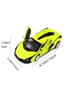 Metallic Lightning Car Model Toy For Kids, Home Play, Racing Car Toy Cars,Boys Toys,Car,Back To School