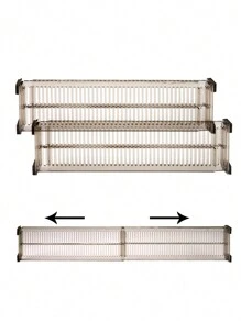 Hollowed-Out Drawer Divider, Nordic PS Home Drawer Organizing Partition 1/2/4/5/6/7/8pcs Set Decorations Autumn Decor Festival Decor Room Decor Home Decor Fall Decor Bedroom Decor Halloween Decor, Room Decor, Christmas Decorations, Halloween, Halloween Decorations, Christmas, Halloween Decor, Christmas Decor, Fall Decor, Christmas Decor, Storage, Organizer - Grey - View 5