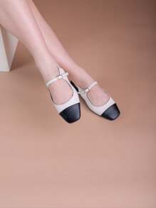 Women Flats - 香檳色 - 查看 1