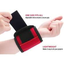 Magnetic Hand Grip To Hold Screws, Nails And Drilling Bits - 紅色 - 查看 3