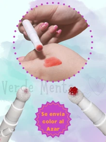 Brillo labial de terciopelo , crema hidratante para labios infusionada con ácido hialurónico, vitamina E, alto pigmento con acabado aterciopelado sedoso, no pegajoso, a prueba de manchas y transferencia, sensación ligera. Regalos para el Día de la Madre, 1 paquete. Solo brillo de labios de niebla mate de terciopelo, taza antiadherente impermeable, esmalte de labios, prueba de manchas, no se descolora, lápiz labial líquido. Envió color al azar - Color al Azar - Ver 5