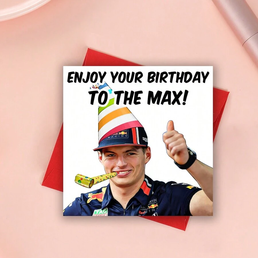 Tarjetas de cumpleaños de carreras, ideas de regalos de carreras, tarjetas divertidas para él y para ella, tarjetas de cumpleaños para hombres