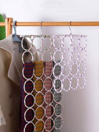 1pc 28-Ring Scarf Hanger Circle, Colorful Woven Foldable 16-Ring Scarf Hanger Belt Organizer/Random Color Decorations Decor Festival Decor Room Decor Home Decor Decor Bedroom Decor Dress Pants Shoes Jeans Boots Skirtbedroom,Organizer,Organiser,Home Storage,White T Shirt Women,Black Pants Women,Ladies Winter Clothes,Dress,Winter Clothes For Ladies,Elegant Woman Dresses,White Shirt For Ladies,Long Sleeve,White Jumpsuit For Women,Spring Dresses For Women,Spring Outfits For Women,Spring,Spring Clothes,Minimalist,Summer Tops