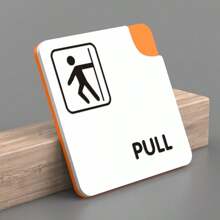 Acrylic Creative Glass Door Sliding Sign Sliding Door Indicator Sign Best Gifts Birthday - Push-pull Card - View 10