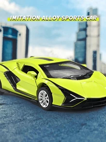 Metallic Lightning Car Model Toy For Kids, Home Play, Racing Car Toy Cars,Boys Toys,Car,Back To School