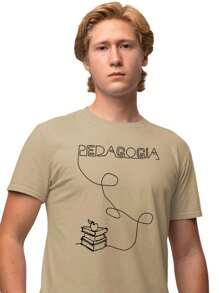 Men T-Shirts - 米色 - 查看 1