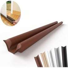 Kit With 3 Adjustable And Waterproof Door Protectors Door Seal 80cm Brown - 鏽棕色 - 查看 4