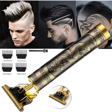 Rechargeable Cordless Hair Clippers For Men - Zero Gapped Edge Hair Cutting Kit With Guide Combs And Beard Trimmer Shaver - USB Charging - View 1