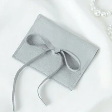 1/5/50 件超细纤维珠宝包装袋高品质珠宝礼品袋婚礼派对生日回礼品糖果袋耳环手链项链别致小型收纳袋礼品袋